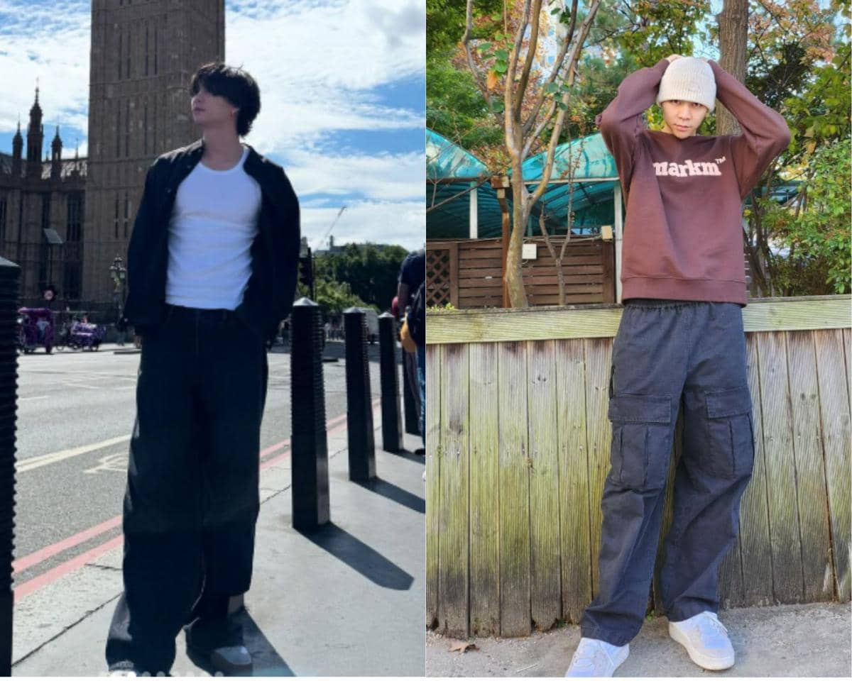 7 Ide Mix and Match Baggy Pants ala Johnny NCT, Edgy!