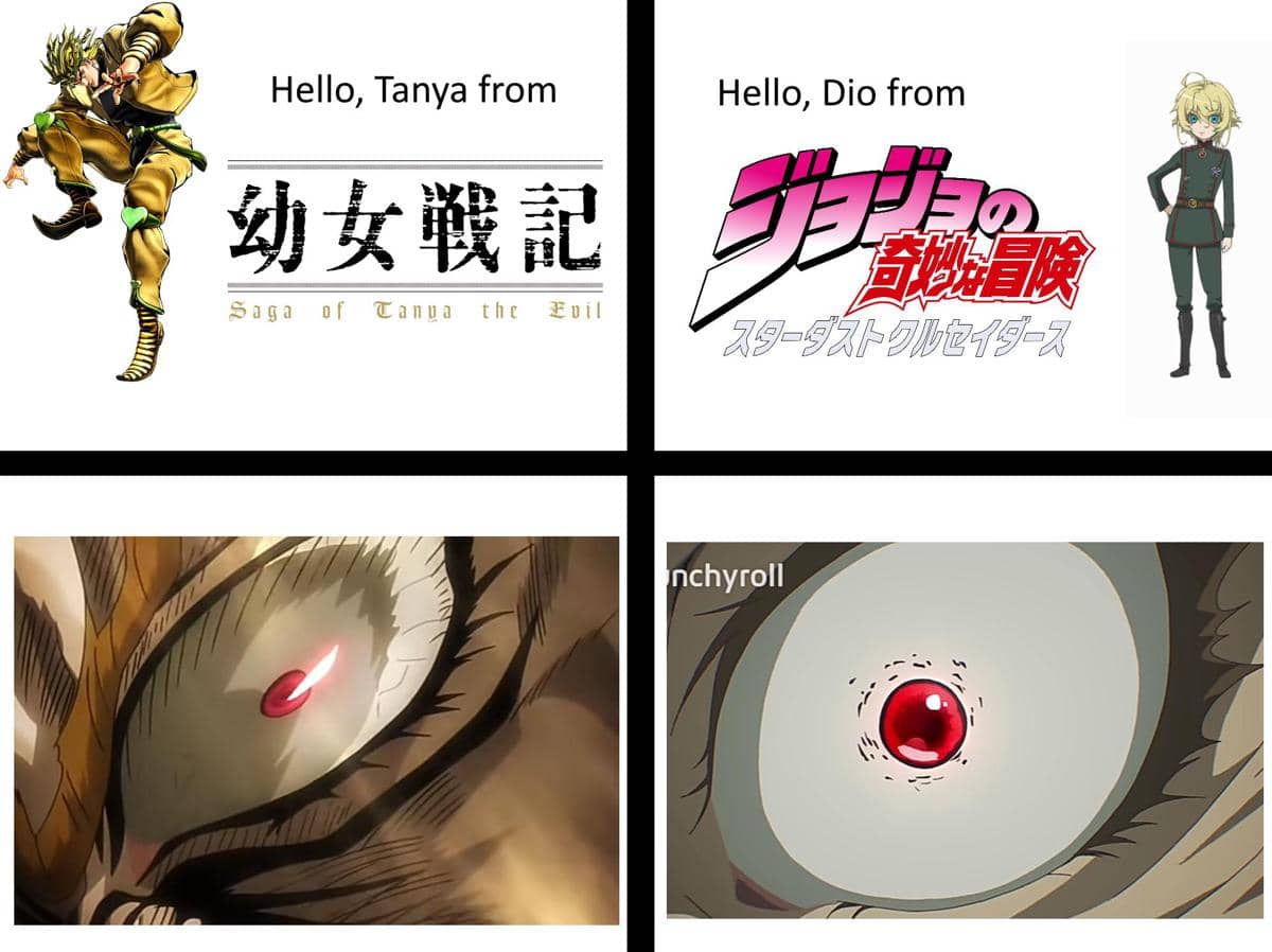 meme karakter anime mata merah