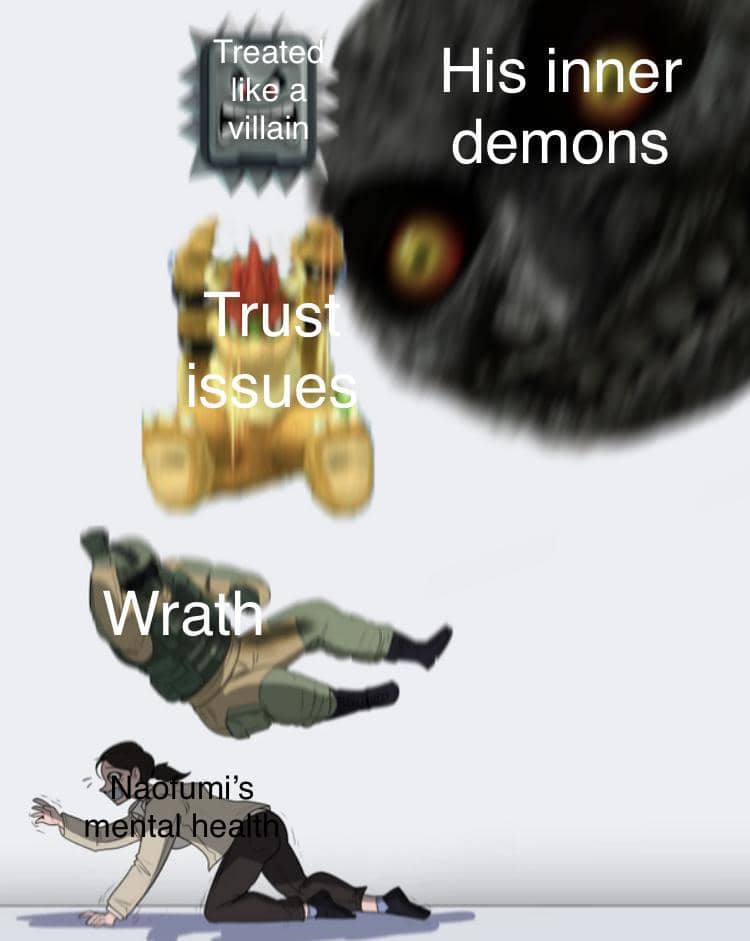 meme anime tentang kesehatan mental