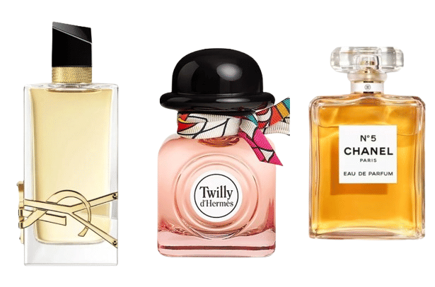 Parfum internasional: YSL, Hermes, dan Chanel