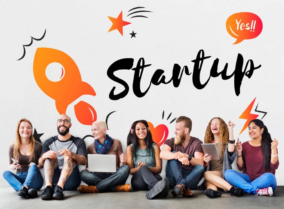 ilustrasi bisnis startup
