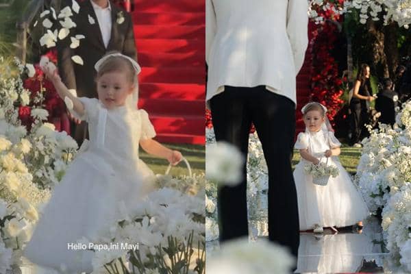 7 Potret Kamari Jadi Flower Girl, Beri Pesan Haru untuk Justin Hubner