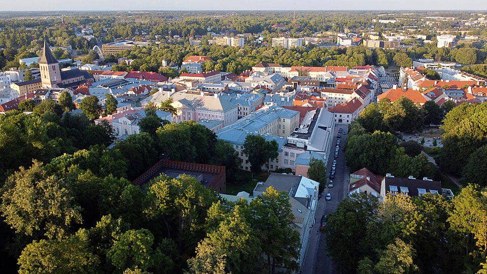 Kota Tartu di Estonia