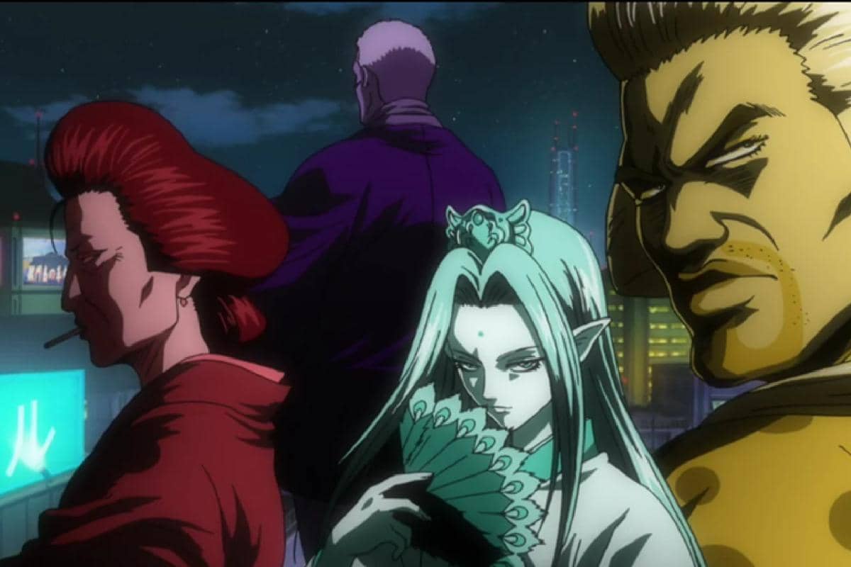 empat penguasa Kabukicho di Kabukicho Four Devas Arc