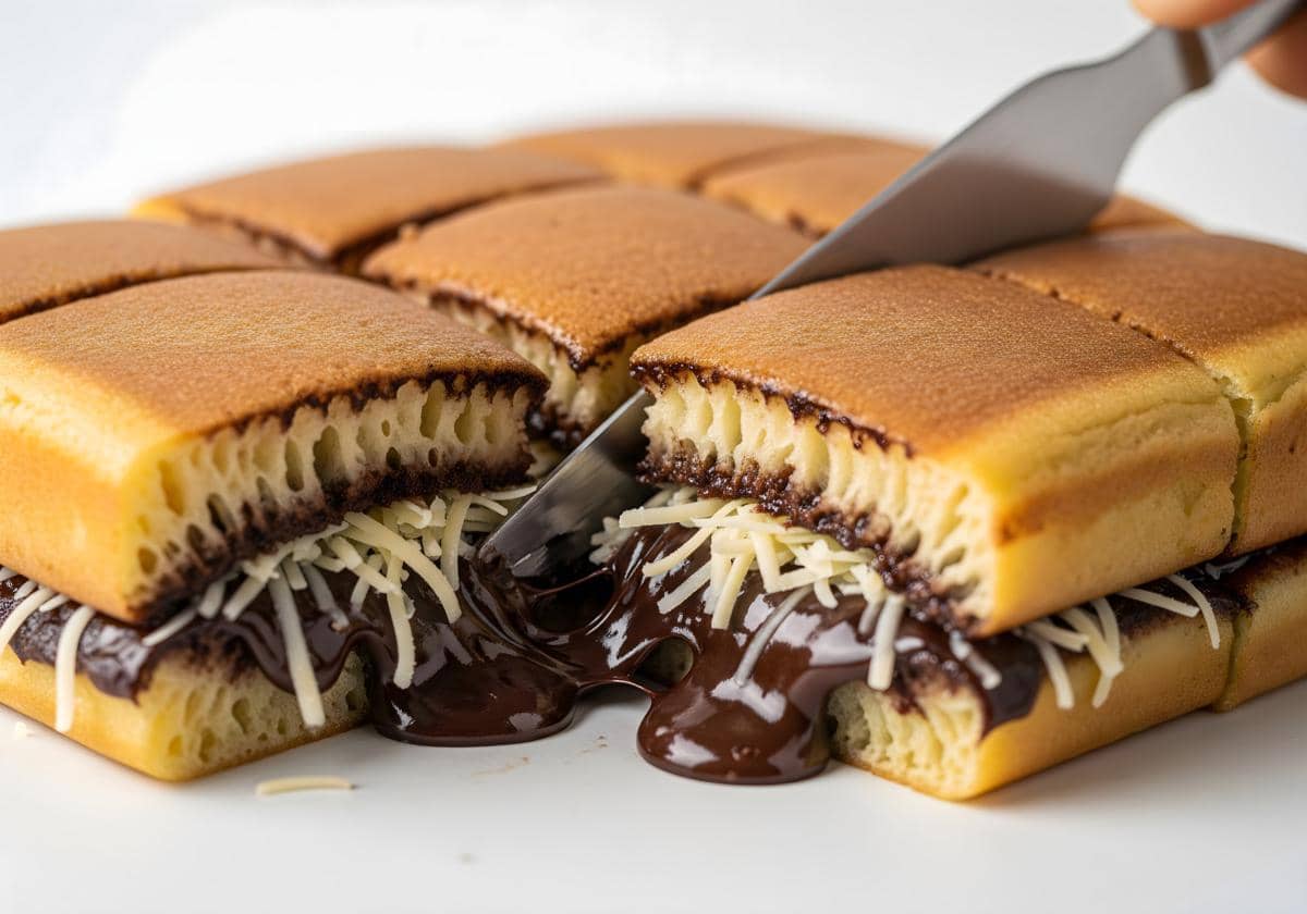 Resep Martabak Manis Teflon Lembut dan Bersarang