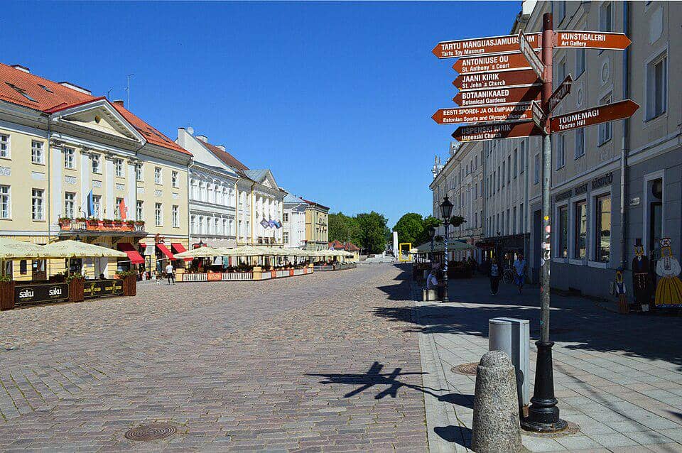 Kota Tartu di Estonia