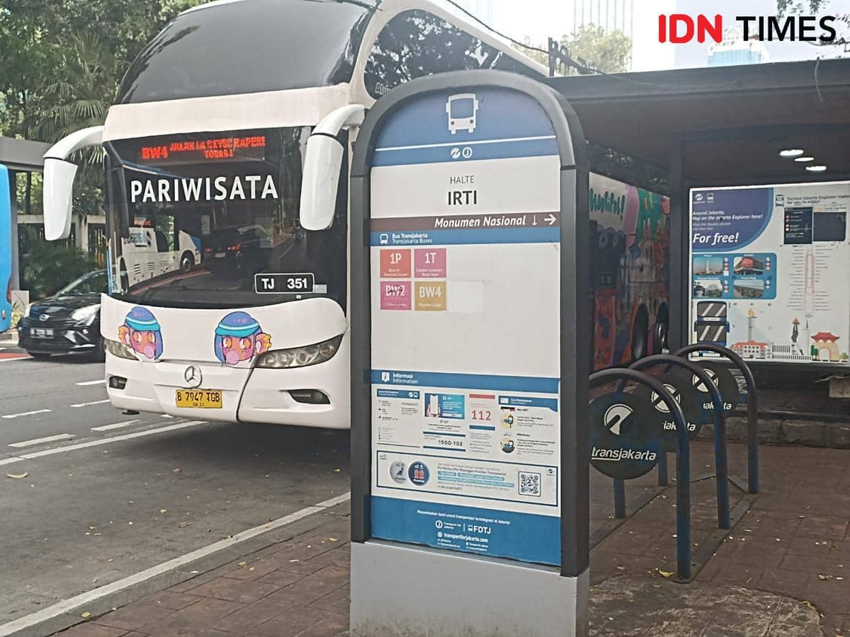 Khusus HUT ke-499 DKI, Tarif Transportasi Jakarta Rp1 saat Weekend
