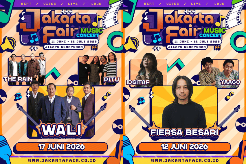 Jadwal Konser di PRJ 2026, Ada Incaranmu?