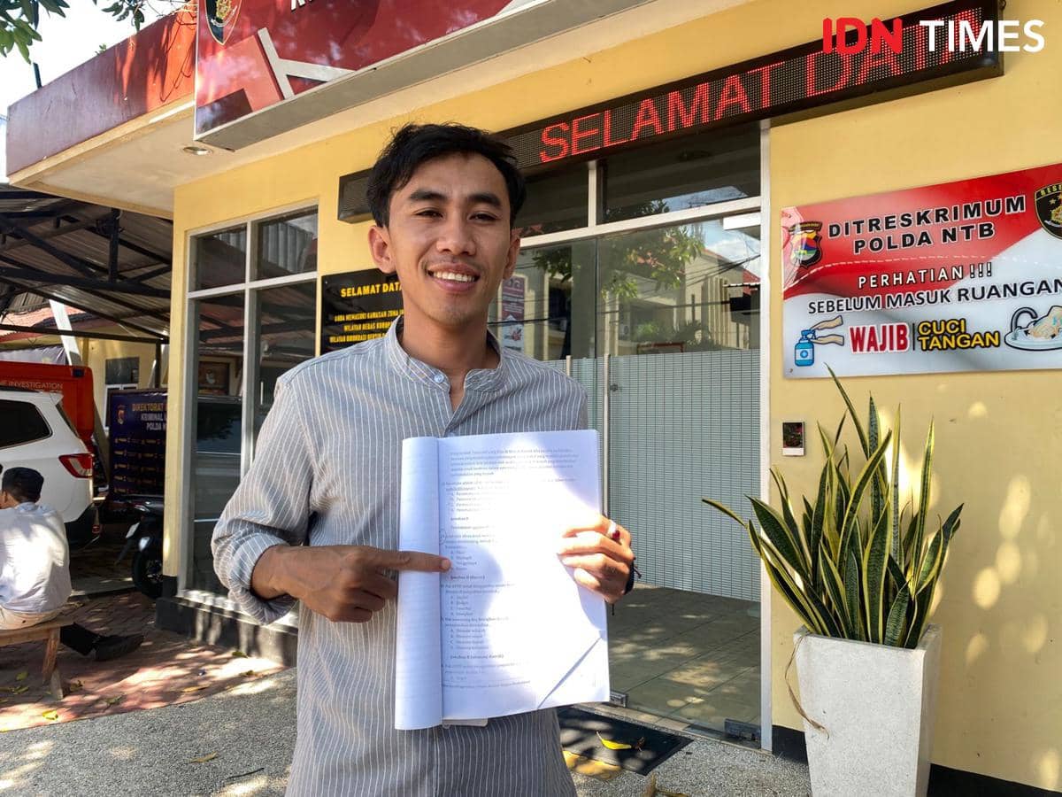 Viral "Soal Aliran Sesat" di Bayan, Warga KLU Lapor ke Polda NTB