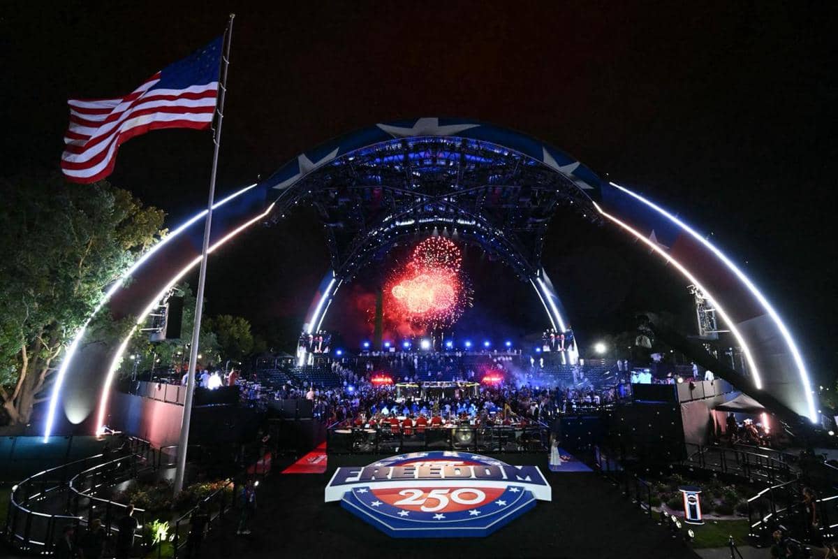 Trump rayakan ultah ke-80 tahun dengan menggelar pertandingan UFC di Gedung Putih.