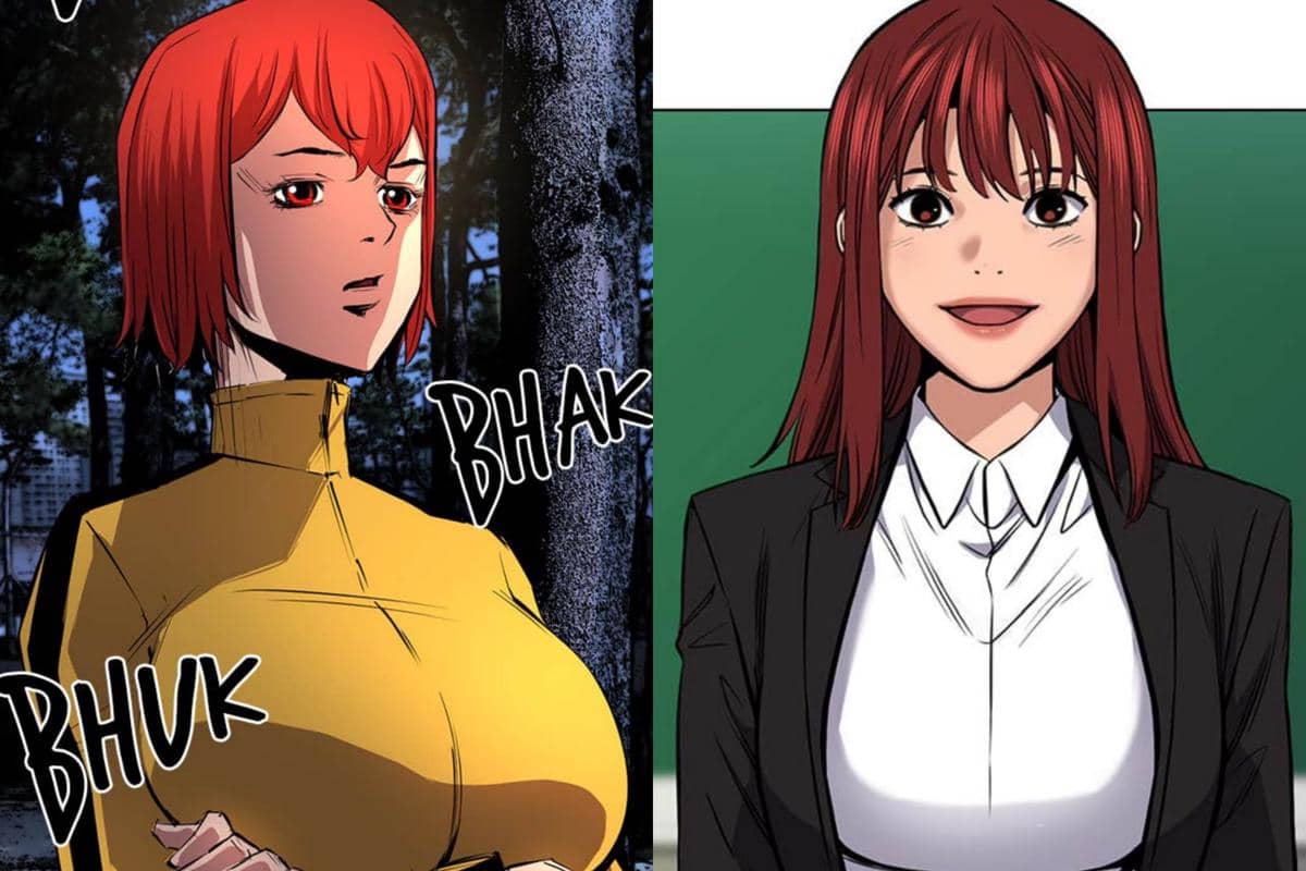 Im Han Rim di webtoon Hallim Gym The Real Lesson