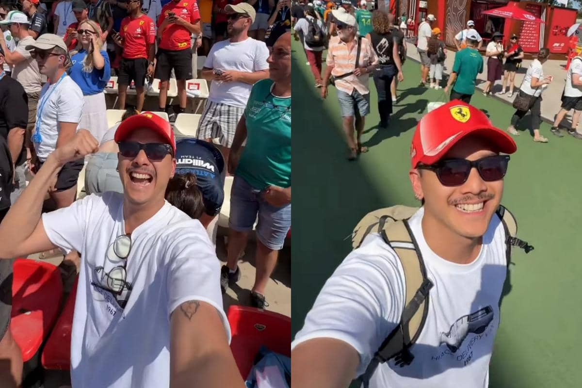 Potret Baskara Mahendra Nonton F1 di Barcelona, Happy Hamilton Menang
