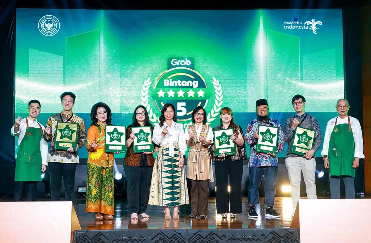 Grab Indonesia Umumkan Pemenang Grab Bintang 5 Awards, Ini Nama-namanya