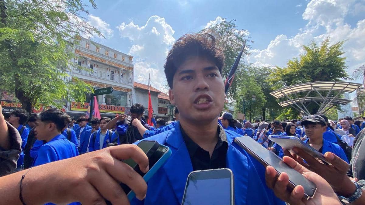 Ketua Dewan Perwakilan Mahasiswa Fakultas Hukum UII, Muhammad Radin Nabil Akbar. (Dok. Istimewa)