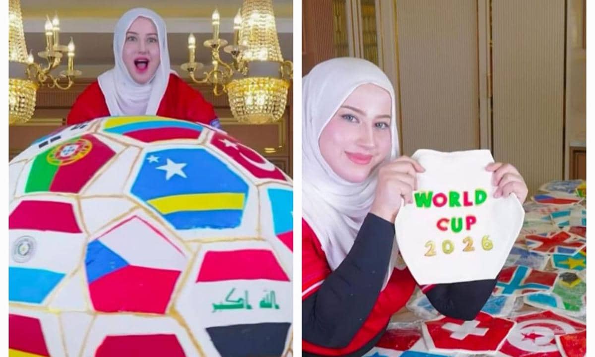 9 Potret Tasyi Athasyia Buat World Cup Chocolate Ball Megalodon, Keren