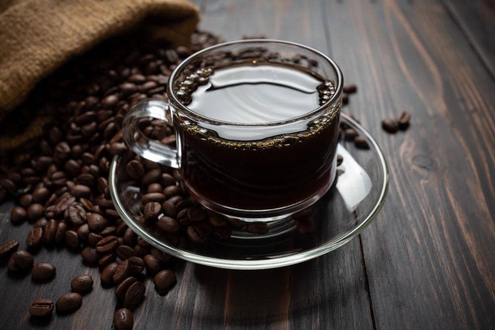 Kopi tubruk.