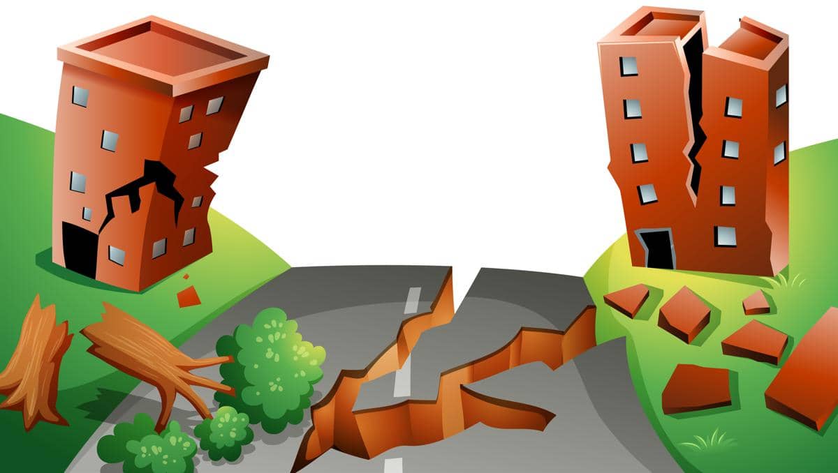 Ilustrasi Gempa (Magnific)