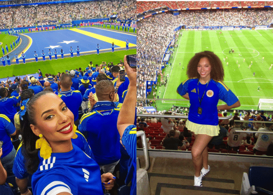 Potret Beauty Queen Nonton Laga Curacao vs Jerman di Piala Dunia 2026