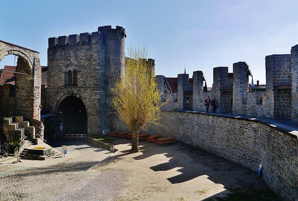 Halaman Kastil Gravensteen
