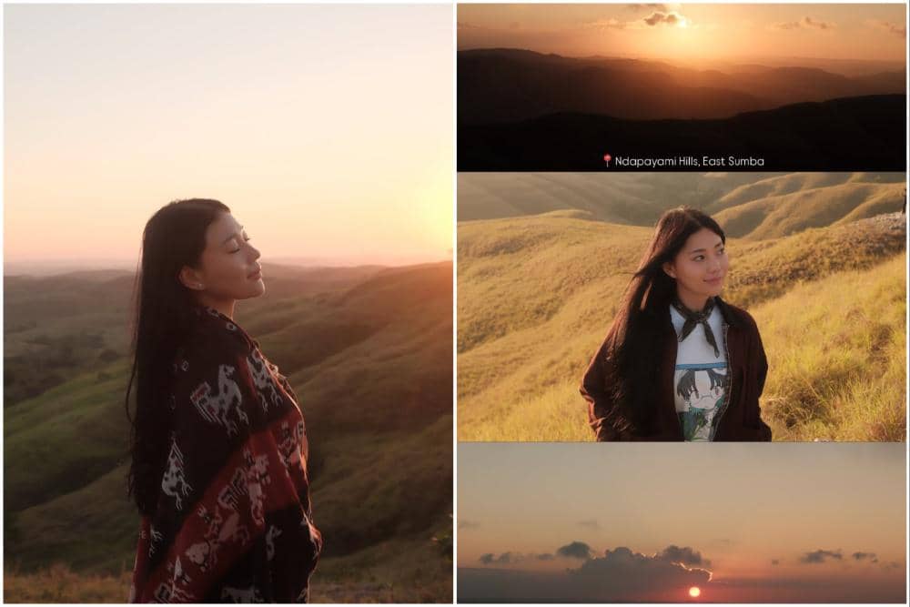 9 Potret Wendy Walters di Wairinding dan Ndapayami Hills, Sumba Timur!