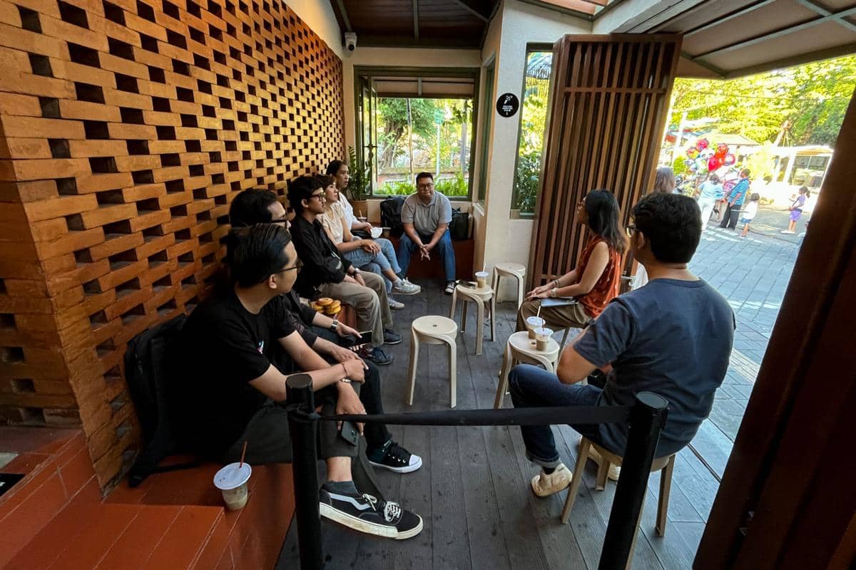 sharing session bersama TUKU Renon (dok.pribadi/Natalia Indah)