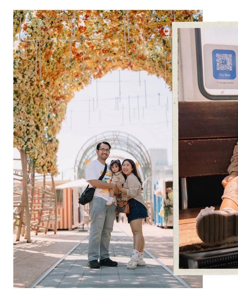 Kiky Saputri liburan di Busan bersama suami dan buah hati