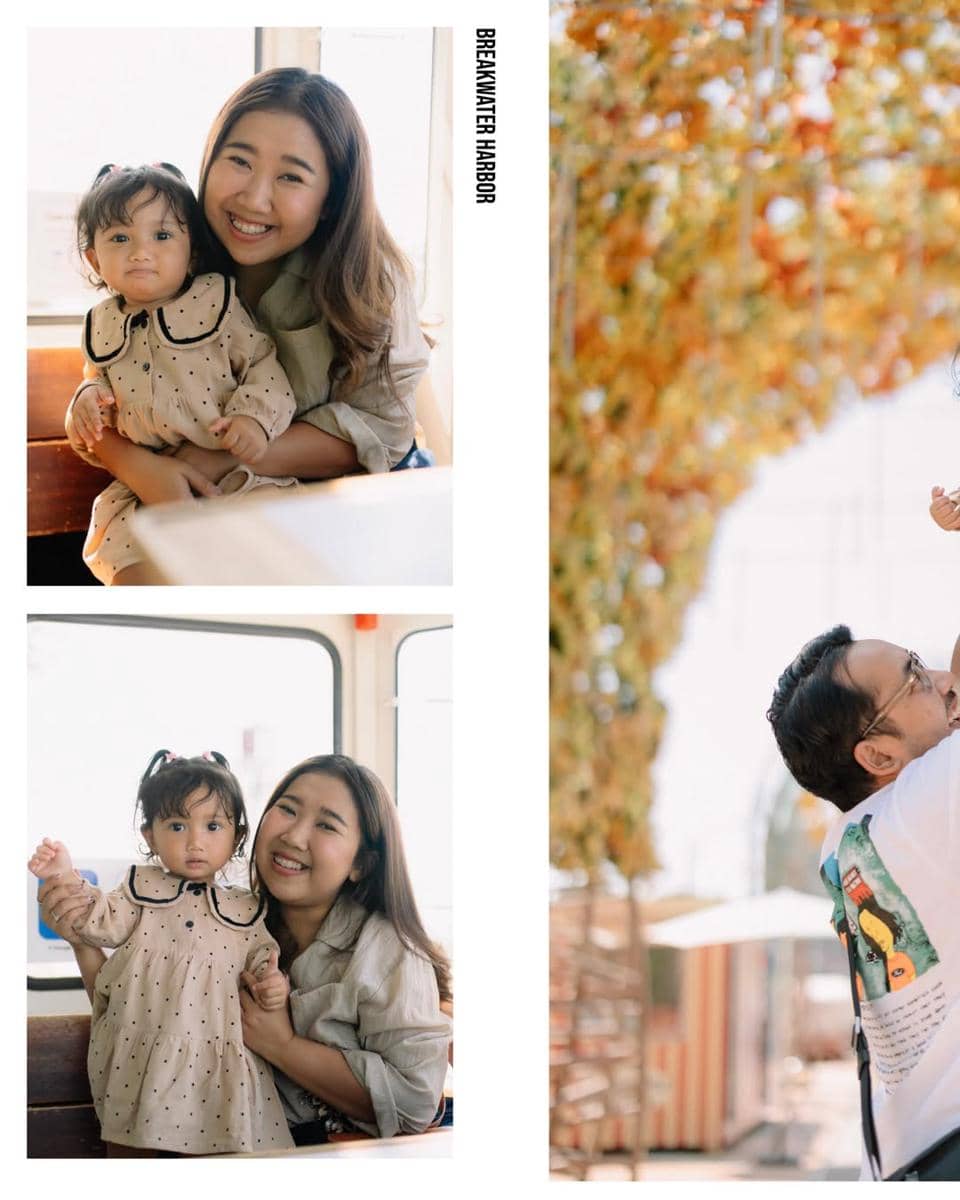 Kiky Saputri liburan di Busan bersama suami dan buah hati
