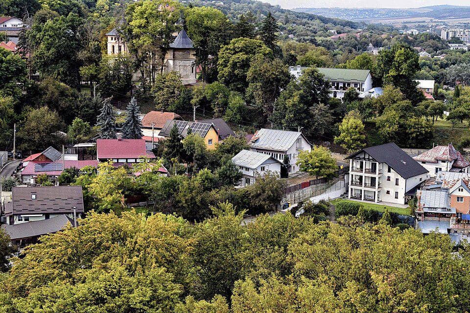 Kota Suceava di Rumania