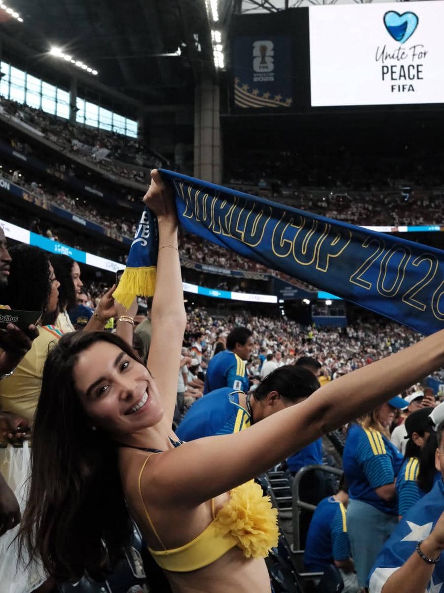 Potret Beauty Queen Nonton Laga Curacao vs Jerman di Piala Dunia 2026