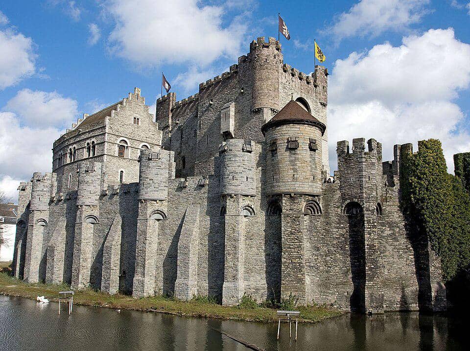 Kastil Gravensteen di Belgia