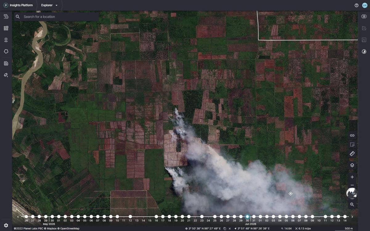 HAkA Ungkap 605 Hektare Gambut di Rawa Tripa Hangus Terbakar