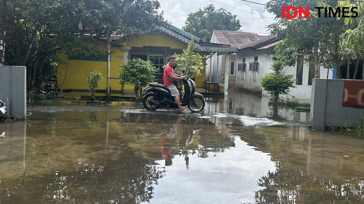 Pontianak Kebanjiran Lagi, Air Masuk hingga ke Dalam Rumah