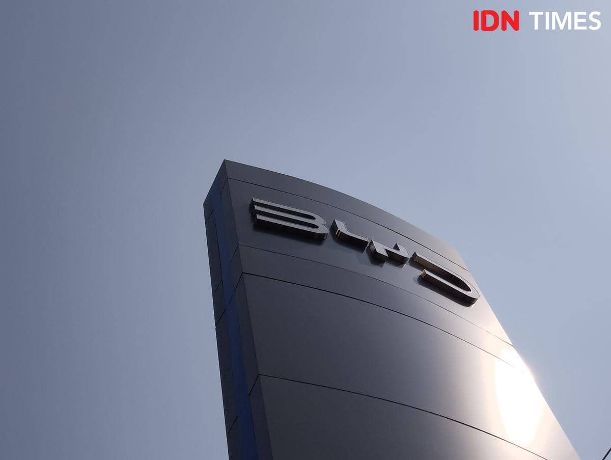 Diler BYD Haka Semarang. (IDN Times/Dhana Kencana)