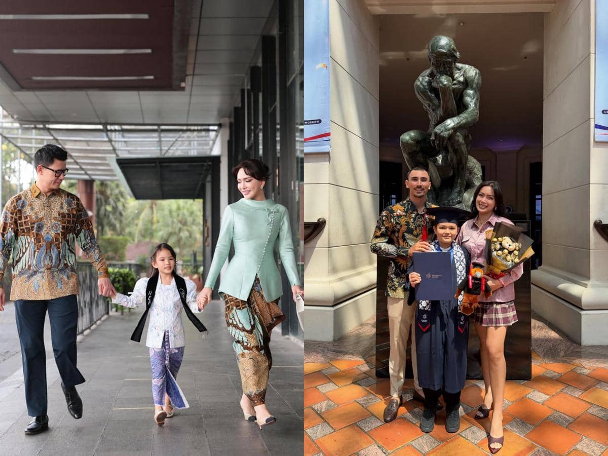 Gaya Modis Seleb di Wisuda Anaknya, Ada yang Bawa Tas Hermes
