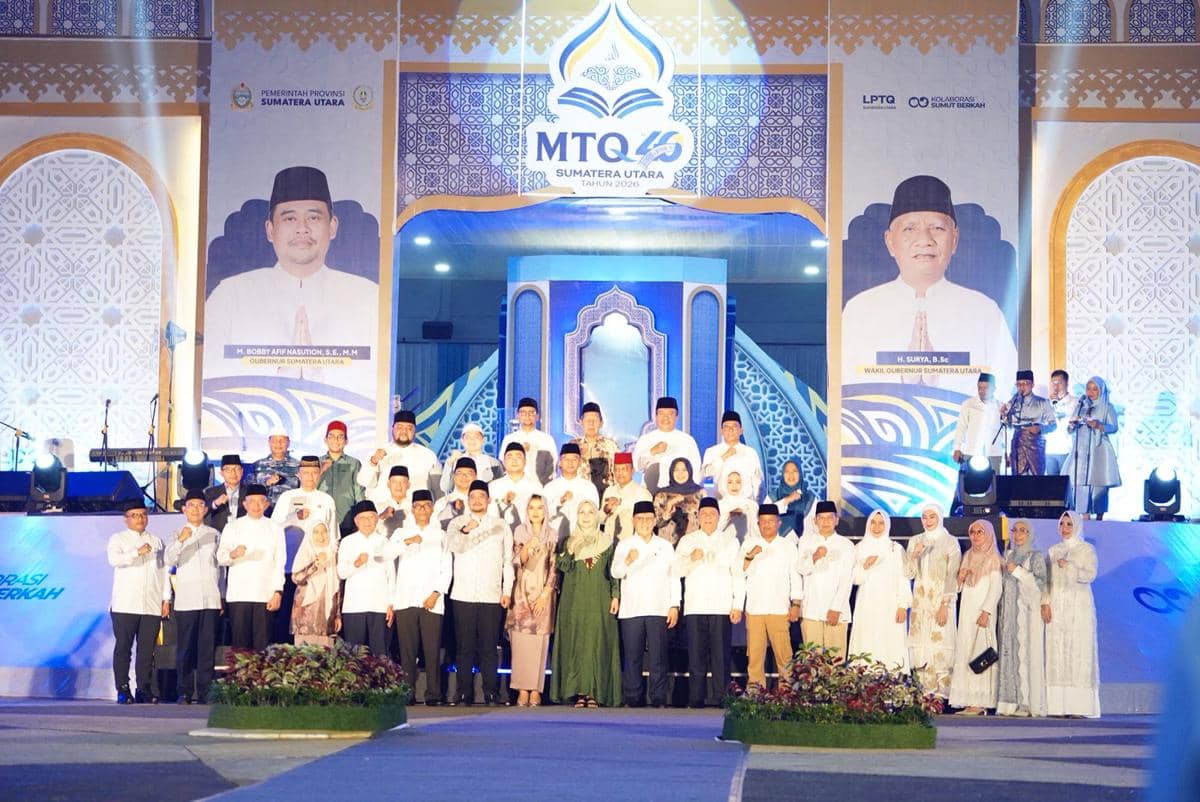 Dibuka Wamenag Romo, MTQ ke-40 Sumut Diikuti 1.109 Peserta