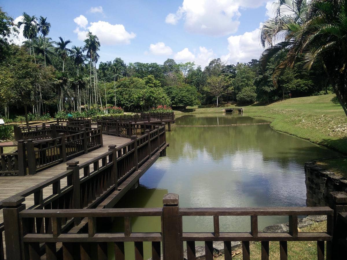 potret Putrajaya Botanical Garden