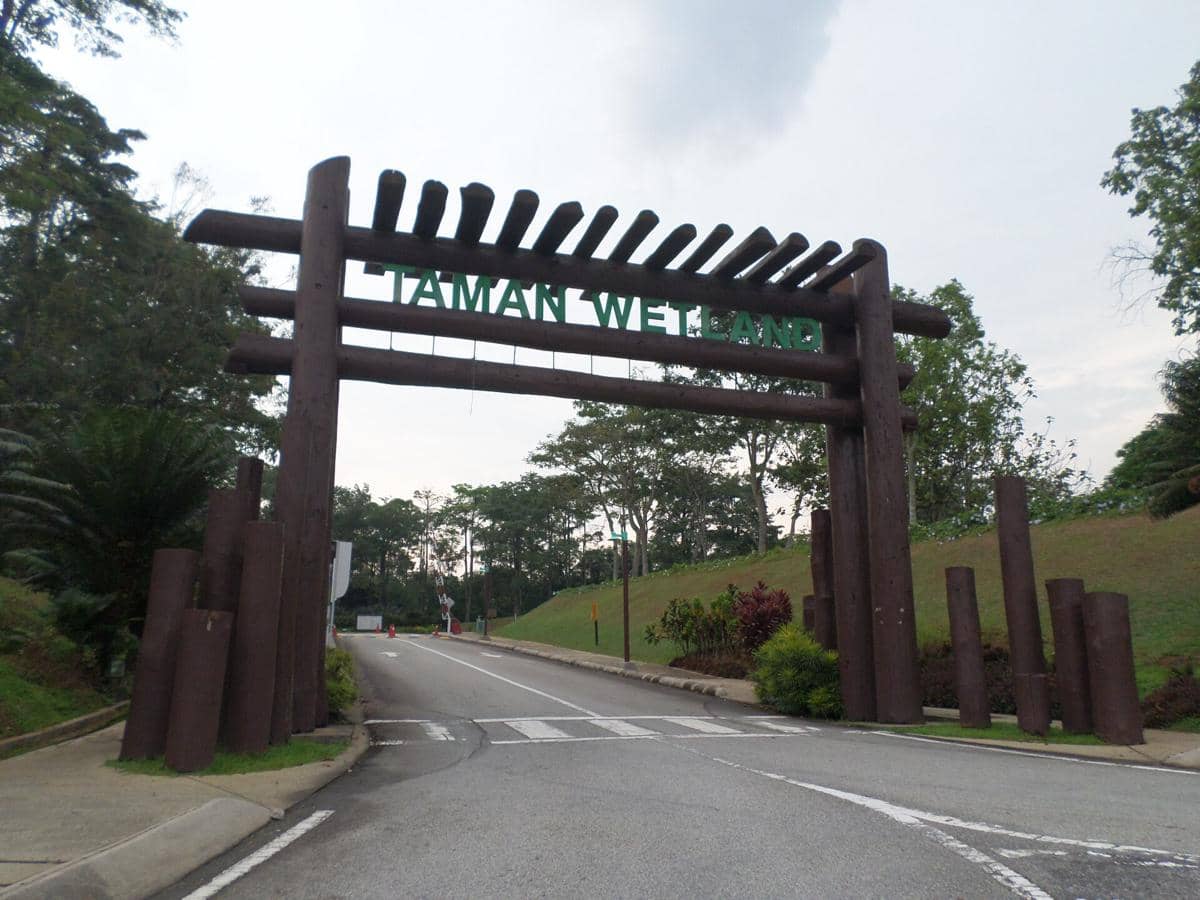 potret Taman Wetland Putrajaya