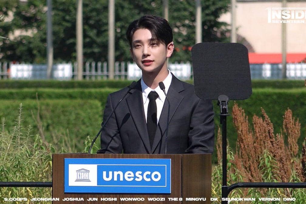 Joshua Akan Wakili SEVENTEEN Sampaikan Pidato di UNESCO, Kapan?