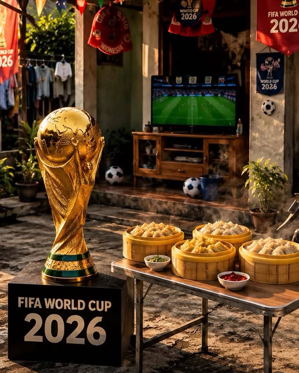 Ilustrasi Nobar Piala Dunia 2026 