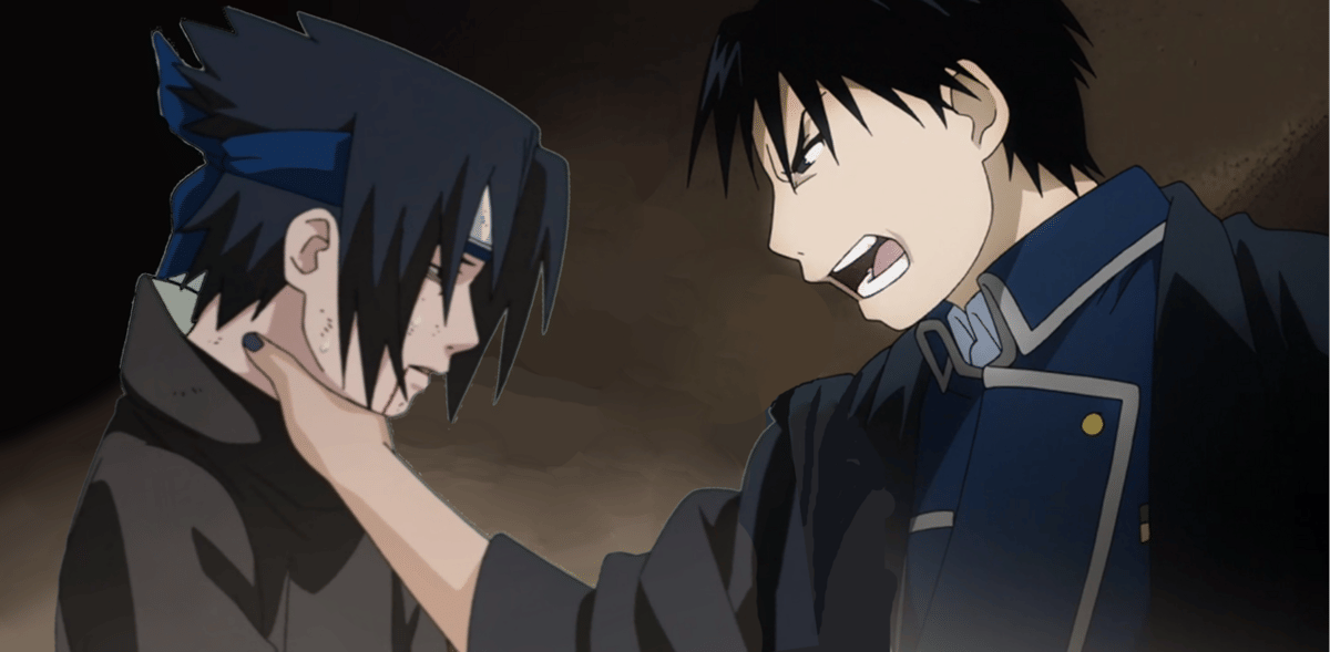 meme Sasuke dicekik