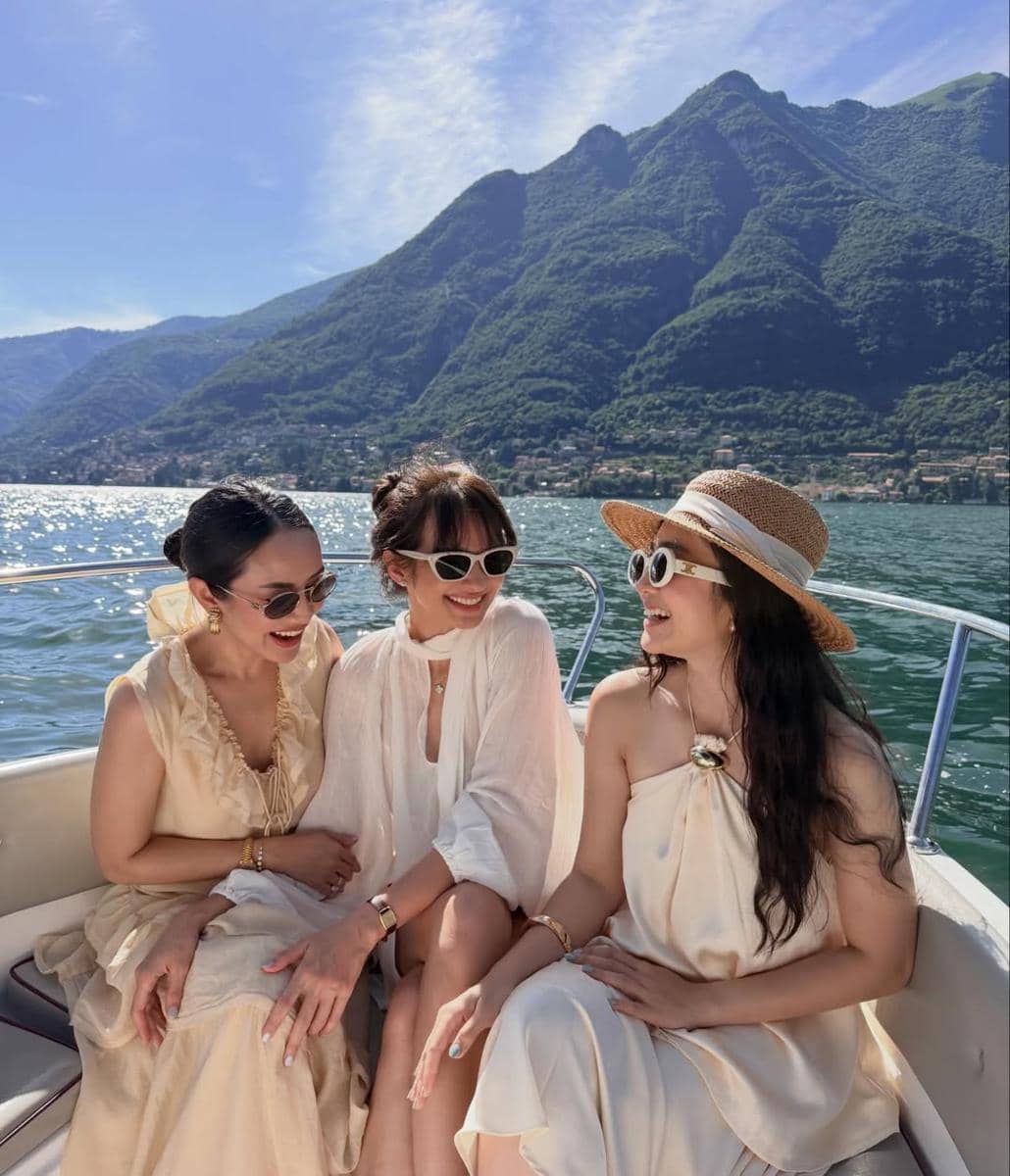 Enzy Storia, Febby Rastanty dan Hesti Liburan di Italia (instagram.com/enzystoria)