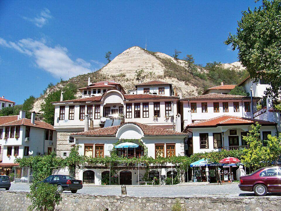 Kota Melnik di Bulgaria