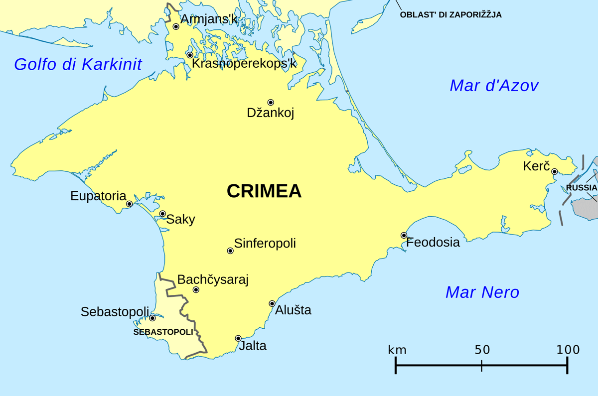 Semenanjung Krimea.