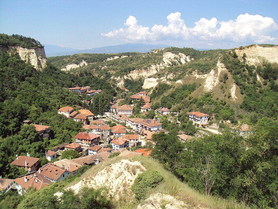 Kota Melnik di Bulgaria