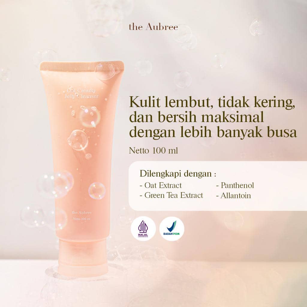 The Aubree Oat Creamy Jelly Cleanser 