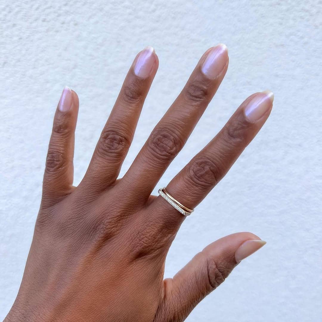 Inspirasi lip gloss nails 