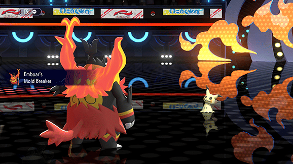 potret battle Pokemon Champions