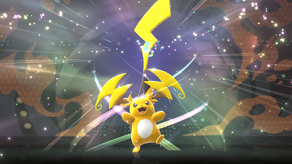 Raichu di Pokemon Champions