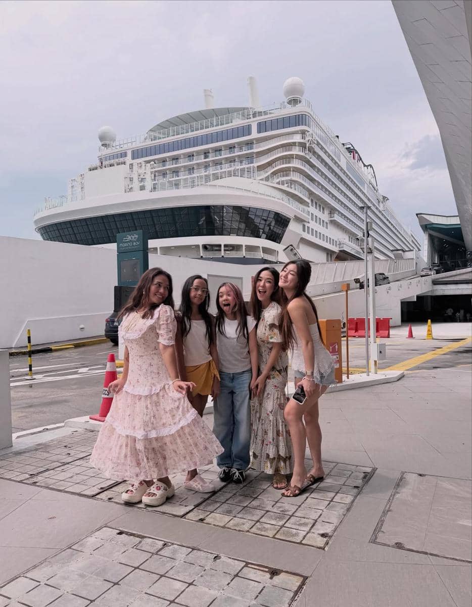 Gisella Anastasia dan Gempita liburan naik Disney Cruise