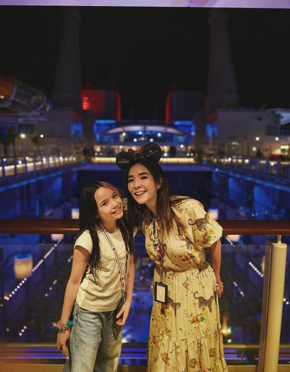 Gisella Anastasia dan Gempita liburan naik Disney Cruise